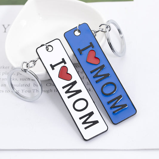 I Love Mom Key Chain Mother's Day Gift