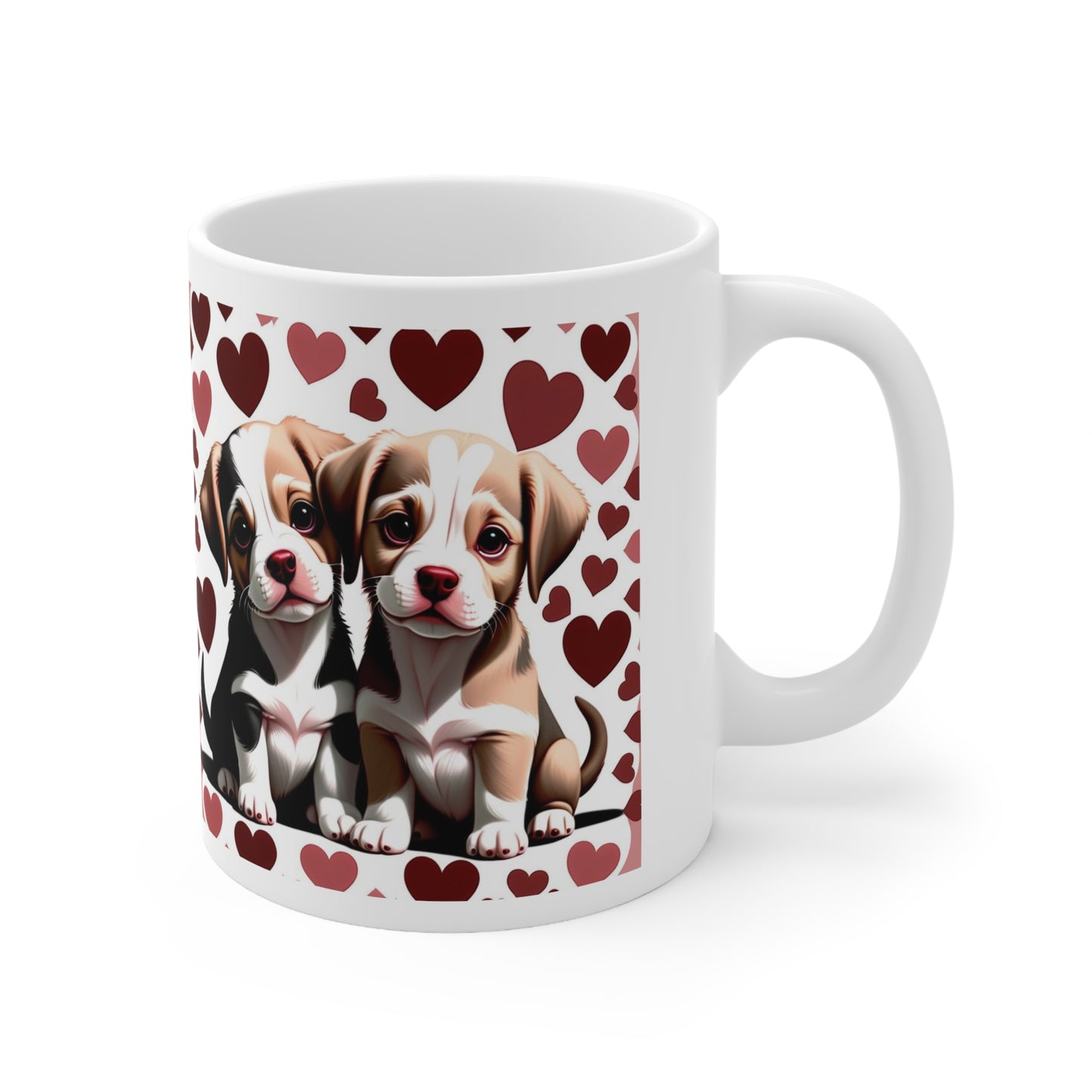 Puppy Love Ceramic Mug 11oz