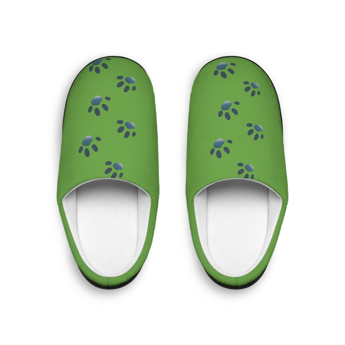 Pawprints Women's Indoor Slippers - Light Green