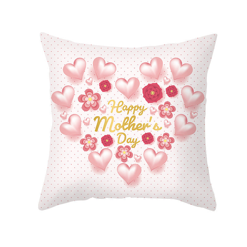 Mother's Day Pillowcase Peach Skin