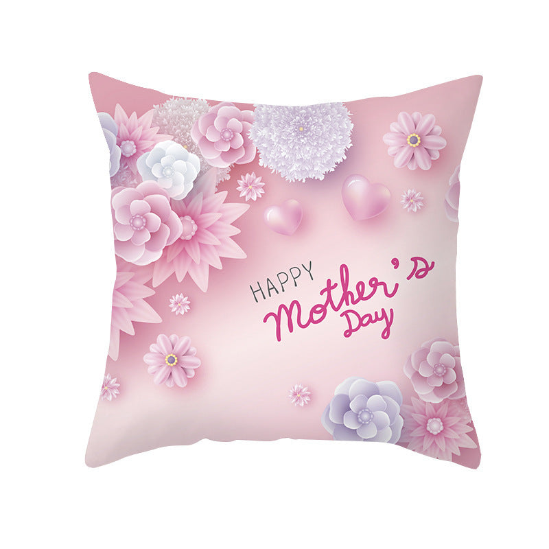 Mother's Day Pillowcase Peach Skin